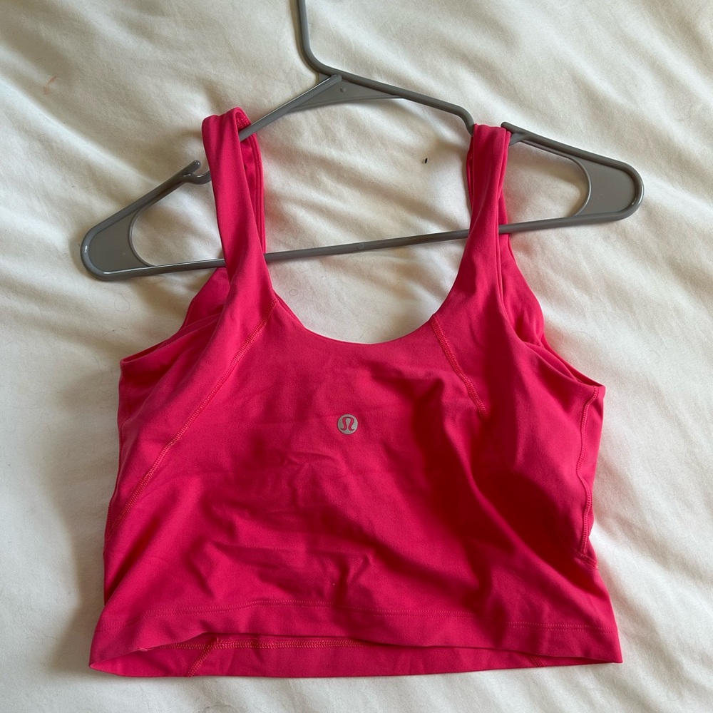 Lululemon hot pink Align tank